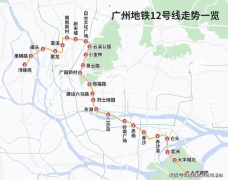 中的佛山地铁8号线为广佛同城线